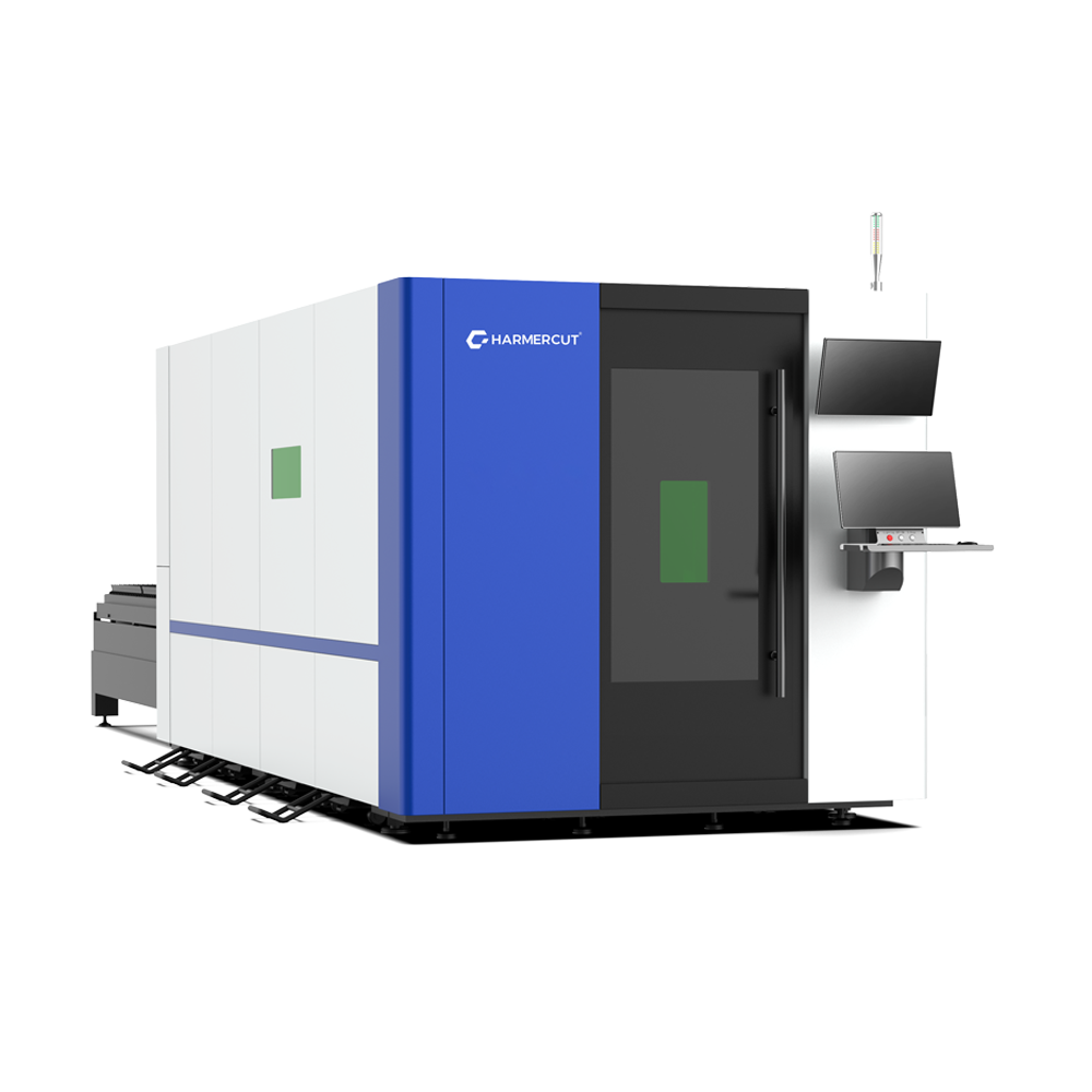 Full En-closed laser cutting machine