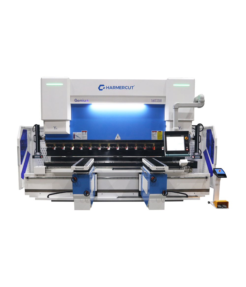Genius CNC Servo Press Brake 6+1 Axis With Laser Check